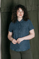 Lana Shirt / Navy Windowpane