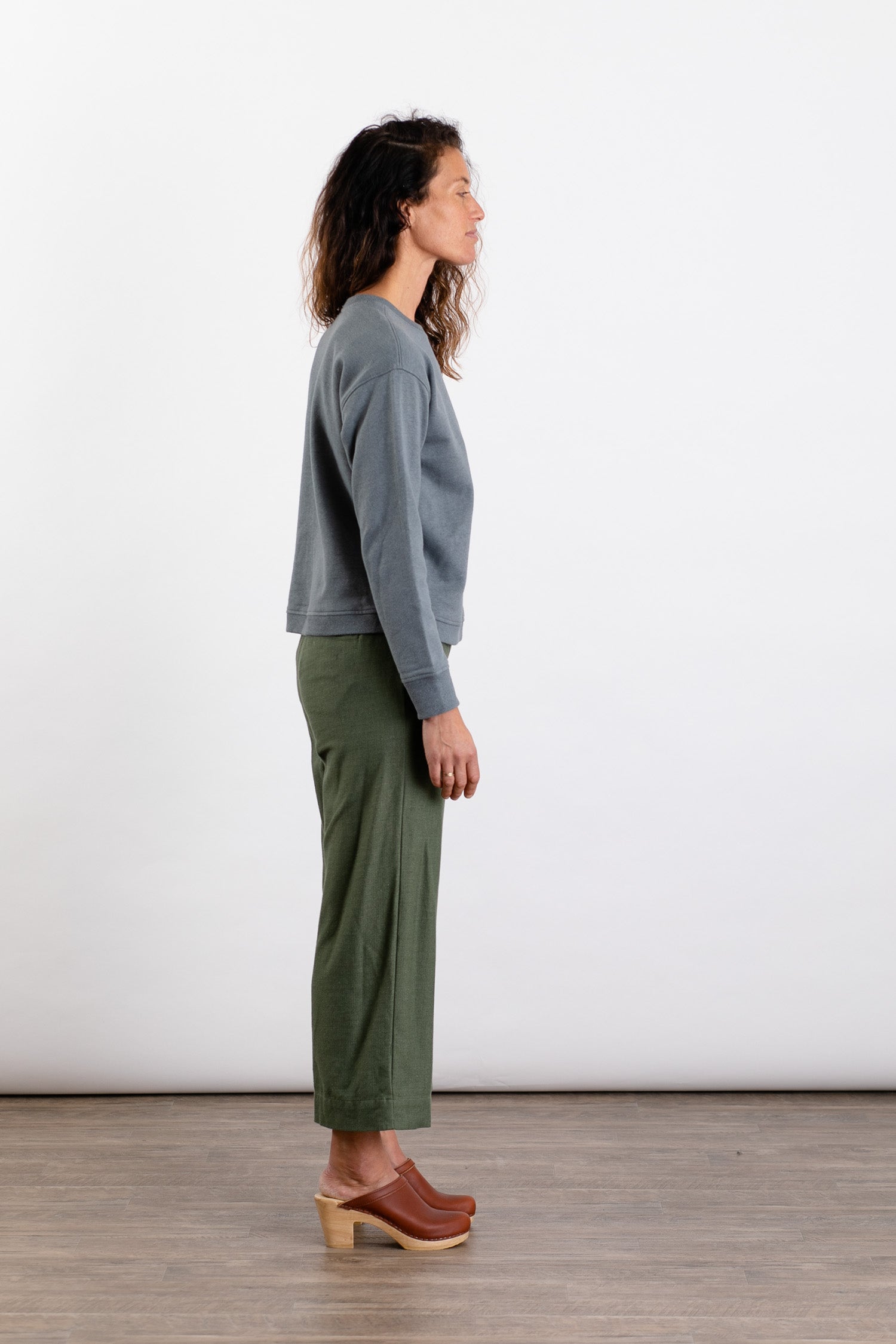 Keaton Pant / Forest Herringbone