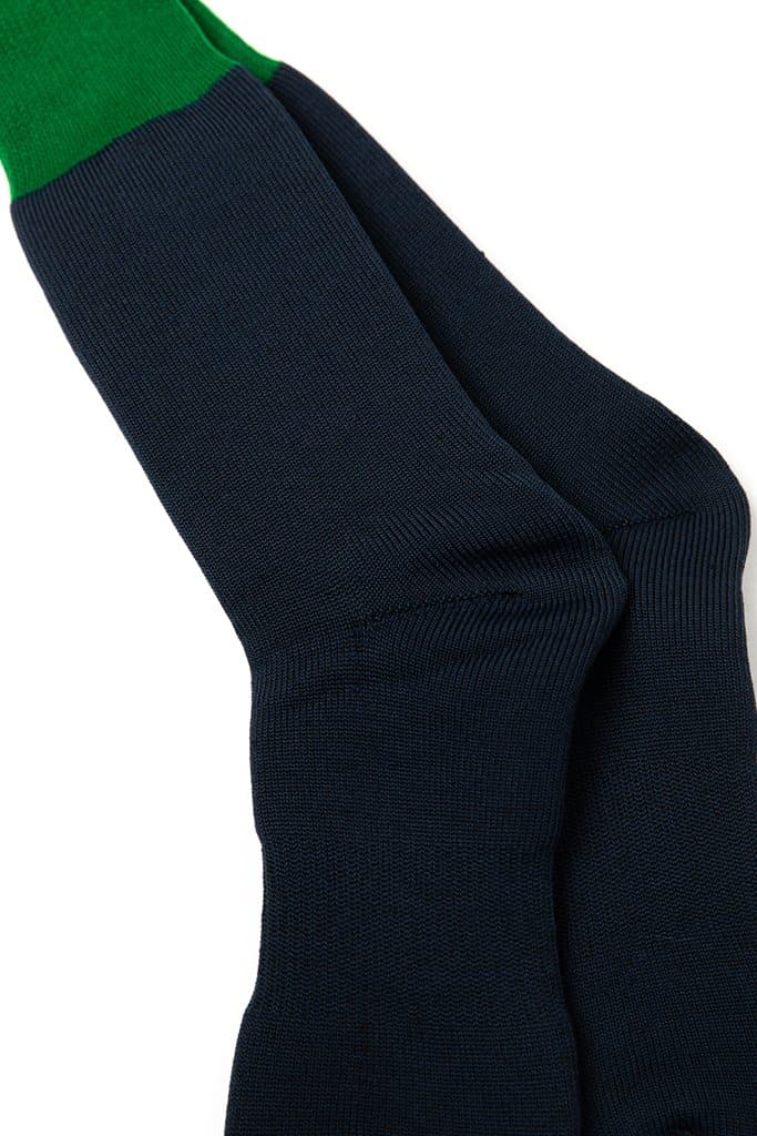 RoToTo Yoo-Hoo Socks / Green Navy