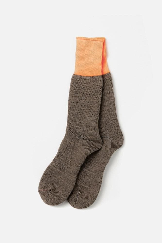 RoToTo Yoo-Hoo Socks Orange Beige