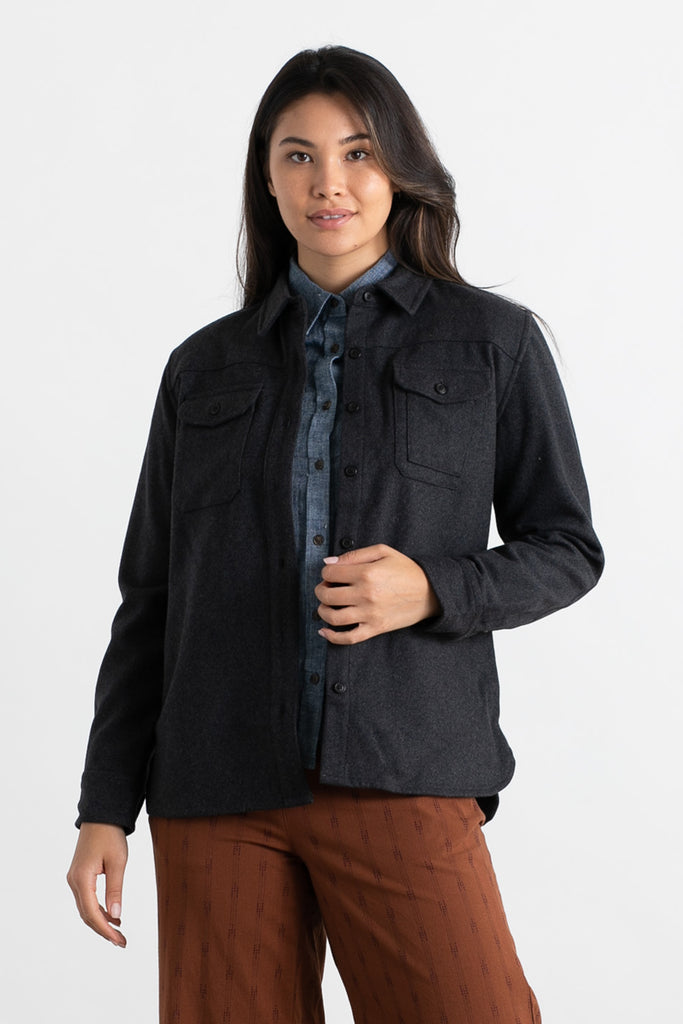 Harlow Overshirt / Charcoal